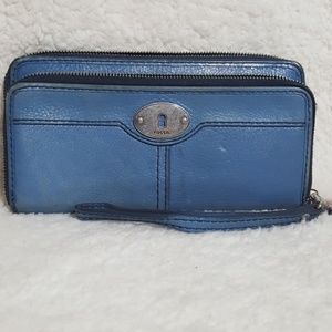 Fossil Leather Wallet/Clutch
